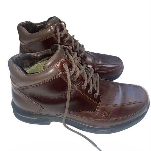 Rockport Men\'s Dark Brown Leather Oxfords Size 10 Pre Owned main image 5